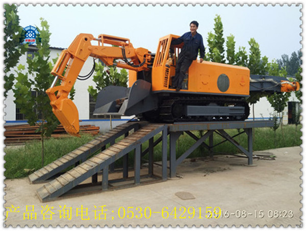 大坡度扒渣機