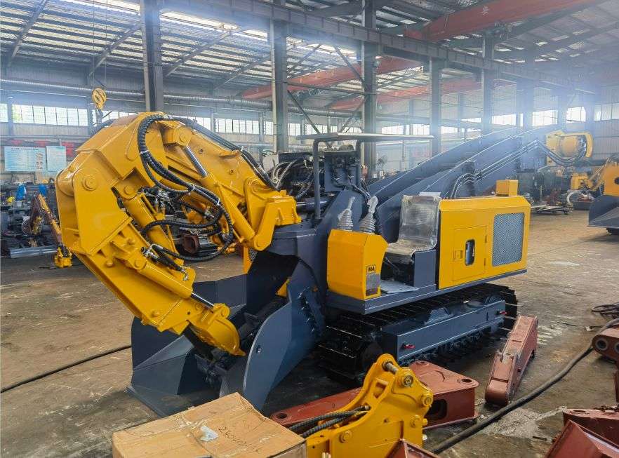 扒渣機：地下工程的不可或缺之物